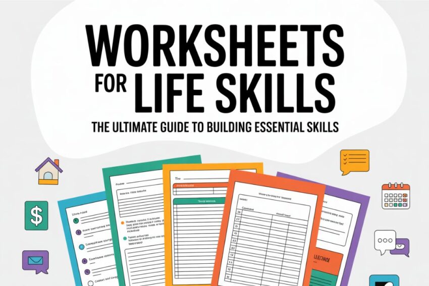 Worksheets for Life Skills